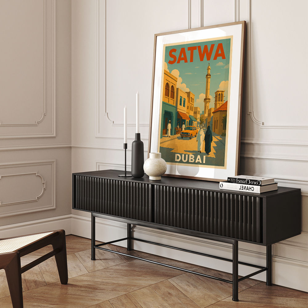 Satwa Dubai Poster 1 Wall Art