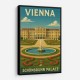 Vienna Schönbrunn Palace Travel Poster 1 Wall Art