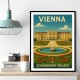 Vienna Schönbrunn Palace Travel Poster 1 Wall Art