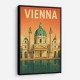 Vienna Travel Poster Wall Art