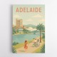 Adelaide Travel Poster 1 Wall Art