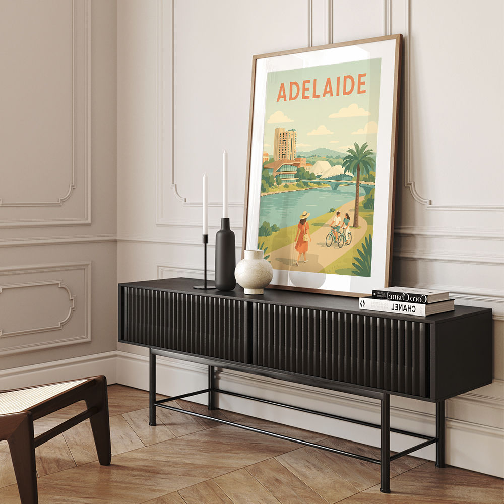 Adelaide Travel Poster 1 Wall Art