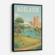 Adelaide Travel Poster Wall Art