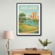 Adelaide Travel Poster Wall Art