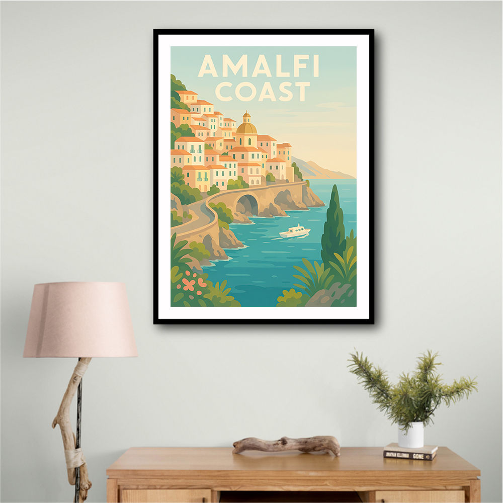 Amalfi Coast Wall Art