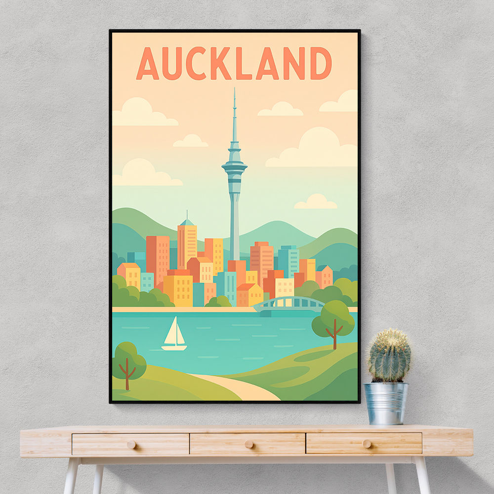 Auckland Poster Wall Art