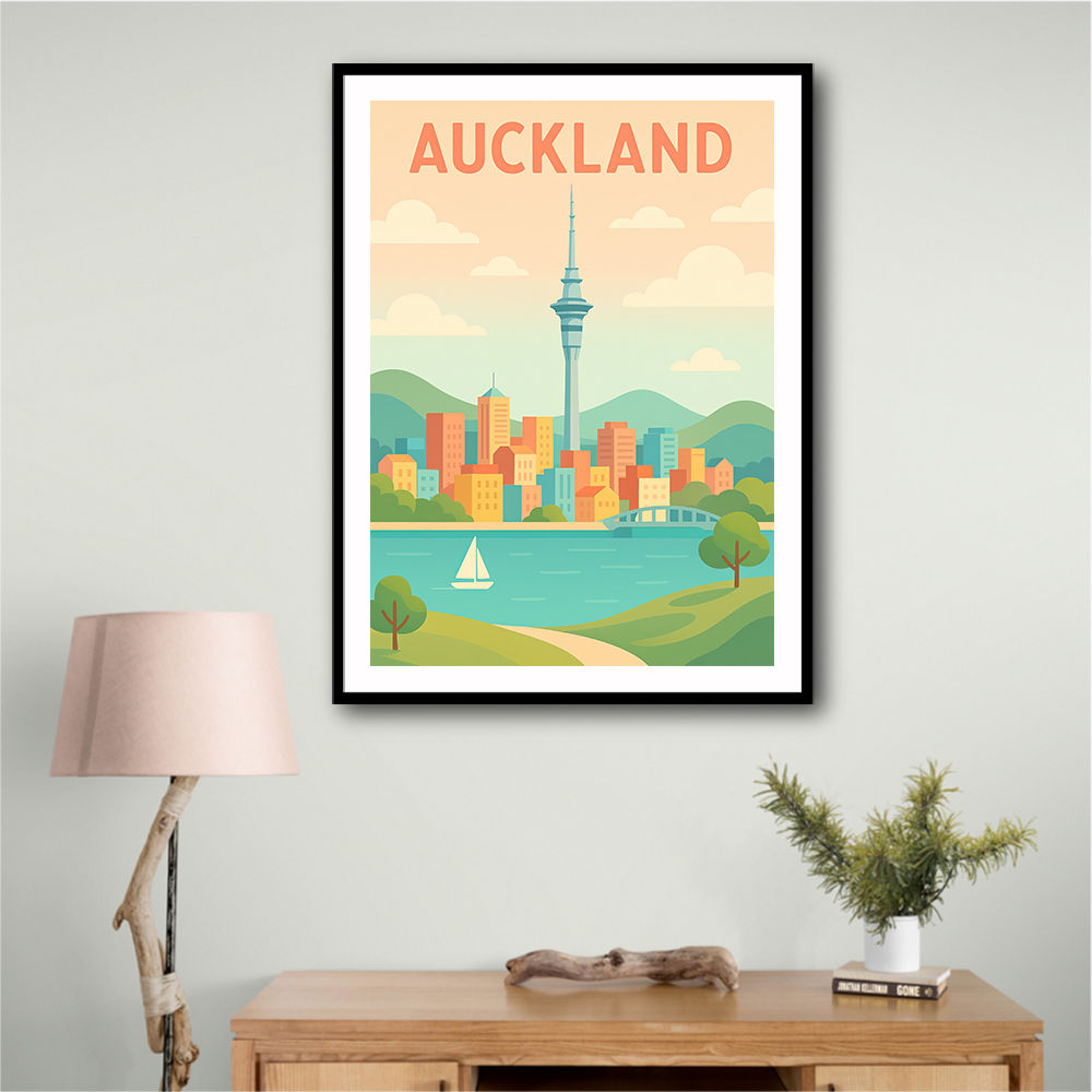 Auckland Poster Wall Art