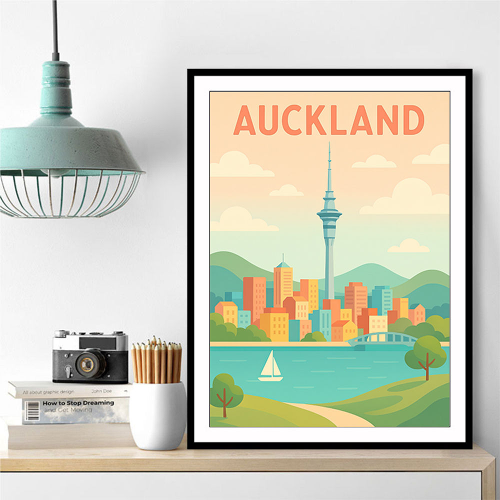 Auckland Poster Wall Art