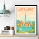 Auckland Poster Wall Art