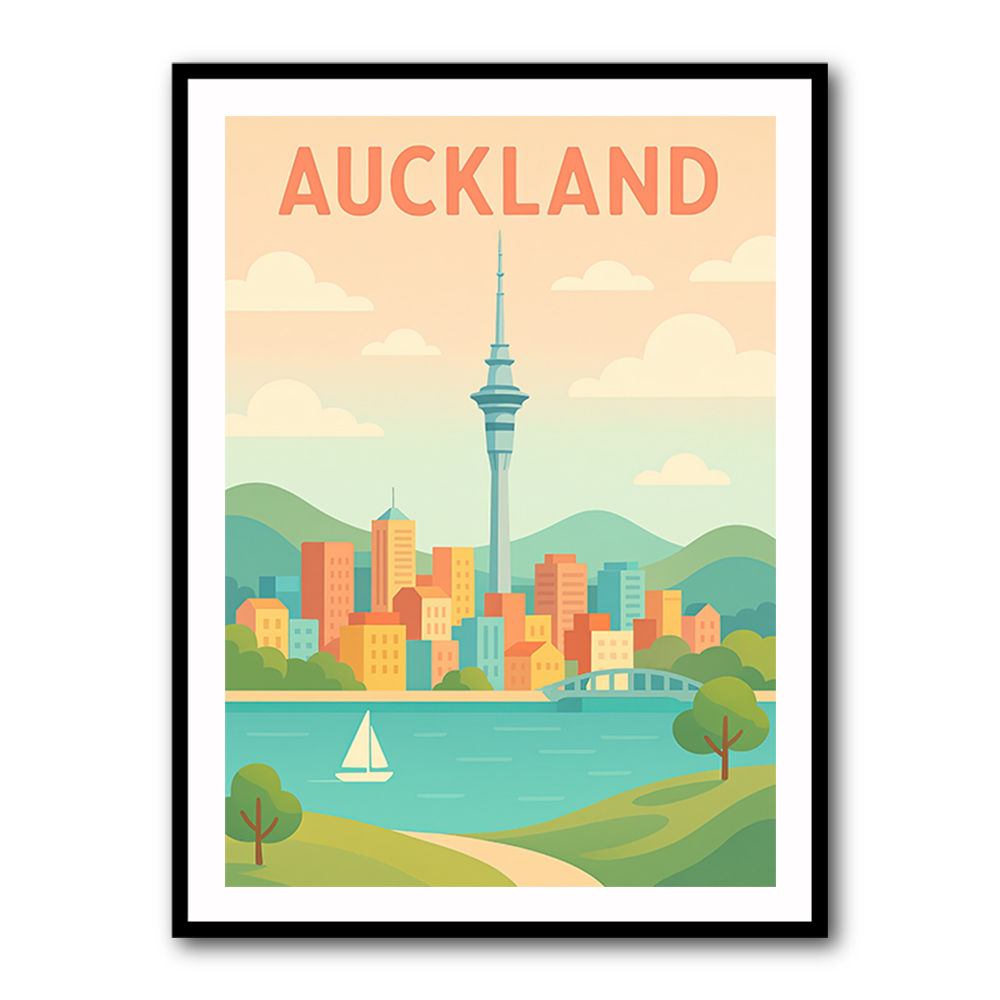 Auckland Poster Wall Art