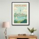 Auckland Travel Poster Wall Art