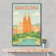 Barcelona Modern Poster 2 Wall Art