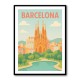 Barcelona Modern Poster 2 Wall Art
