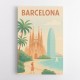 Barcelona Modern Poster Wall Art