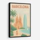 Barcelona Modern Poster Wall Art