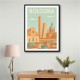 Bologna Travel Poster 2 Wall Art