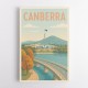 Canberra Travel Poster 1 Wall Art