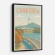 Canberra Travel Poster 1 Wall Art