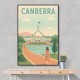 Canberra Travel Poster Wall Art