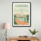 Canberra Travel Poster Wall Art