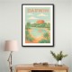 Darwin Travel Poster 1 Wall Art