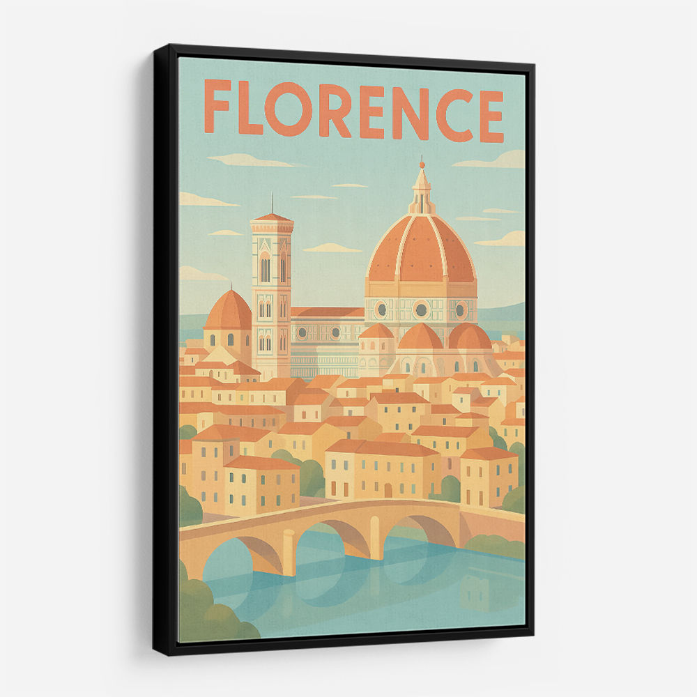 Florence Travel Poster 1 Wall Art