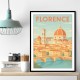 Florence Travel Poster 1 Wall Art