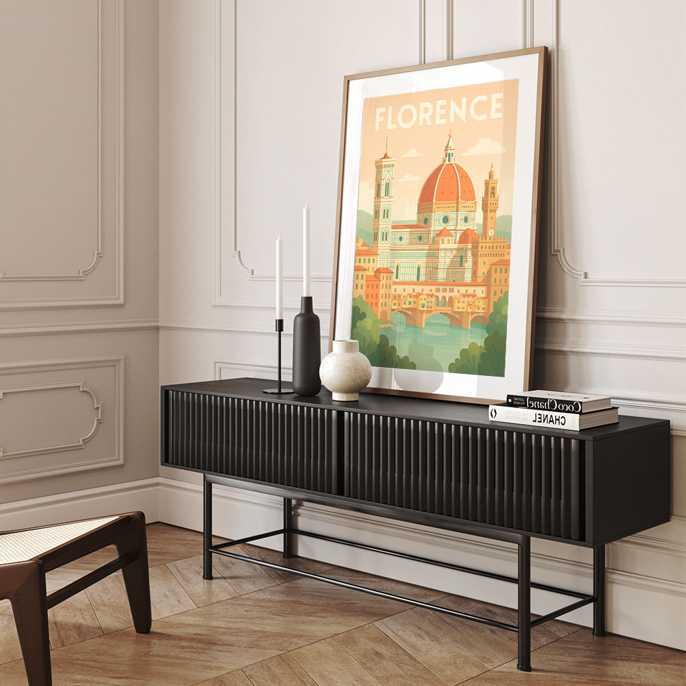Florence Travel Poster Wall Art