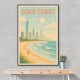 Gold Coast Modern Poster 1 Wall Art
