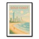Gold Coast Modern Poster 1 Wall Art