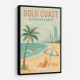 Gold Coast Travel Poster 1 Wall Art
