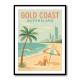 Gold Coast Travel Poster 1 Wall Art