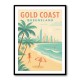 Gold Coast Travel Poster Wall Art