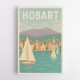 Hobart Travel Poster Wall Art