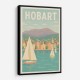 Hobart Travel Poster Wall Art