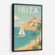 Ibiza Travel Poster 1 Wall Art