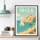 Ibiza Travel Poster 1 Wall Art
