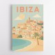 Ibiza Travel Poster Wall Art