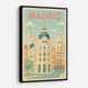 Madrid Poster Wall Art