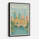 Melbourne Poster 1 Wall Art
