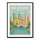 Melbourne Poster 1 Wall Art