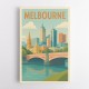 Melbourne Poster Wall Art
