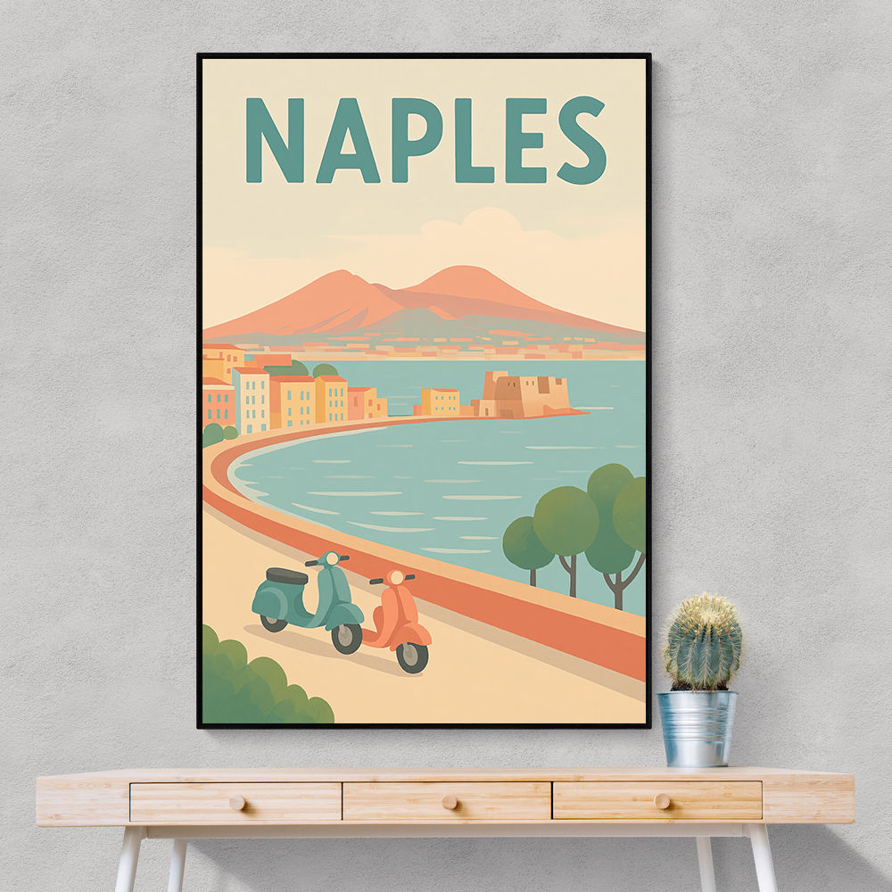 Naples Poster 1 Wall Art