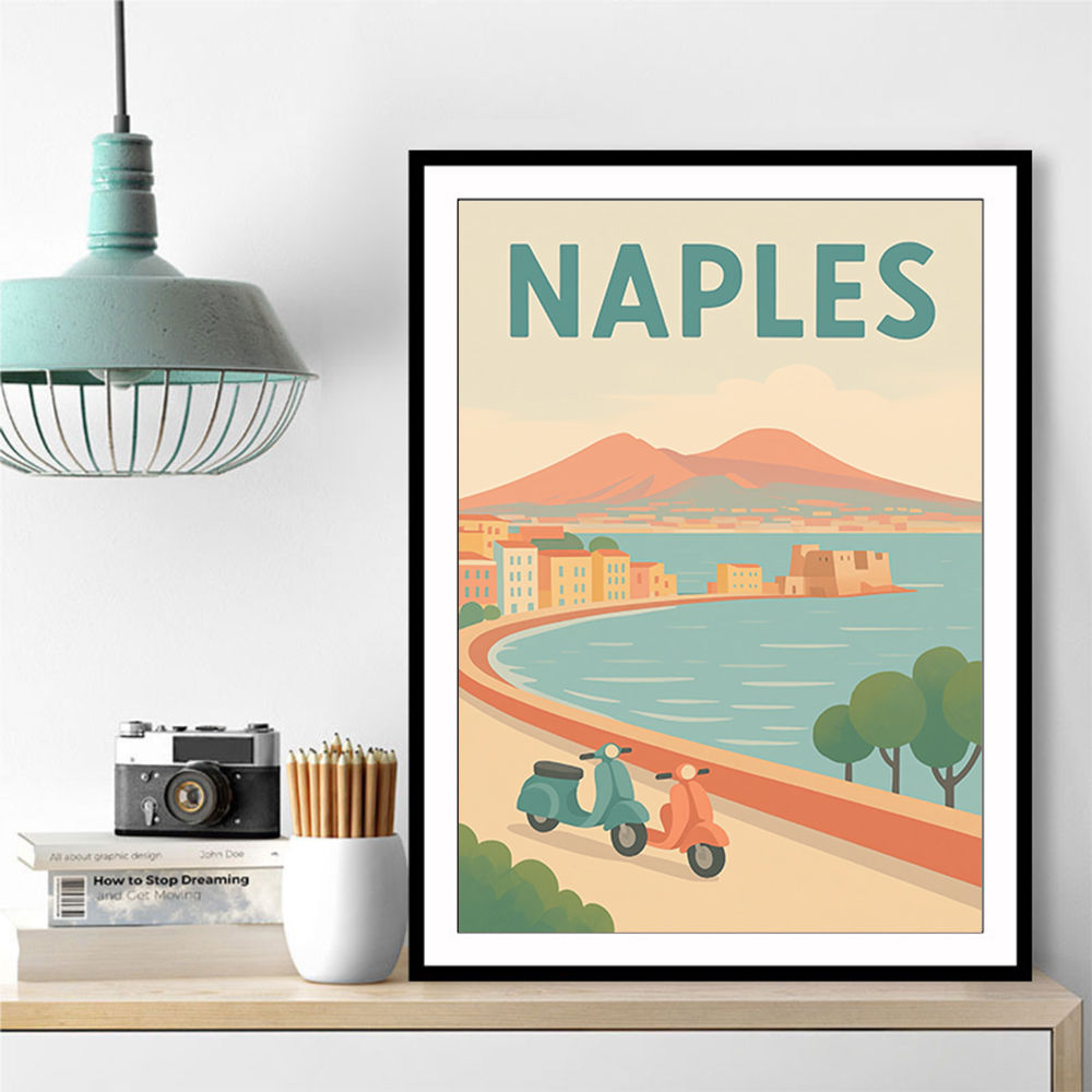 Naples Poster 1 Wall Art