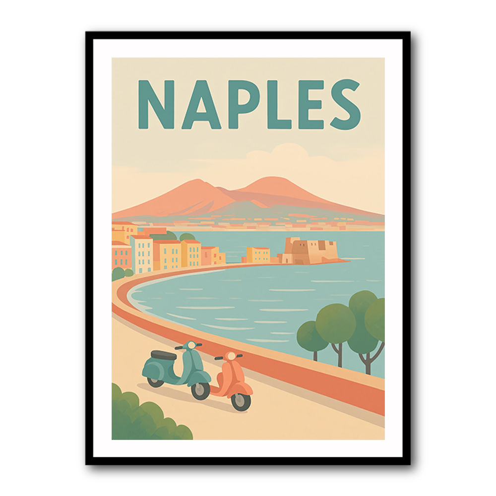 Naples Poster 1 Wall Art