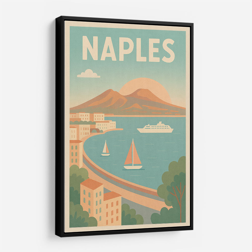 Naples Poster Wall Art
