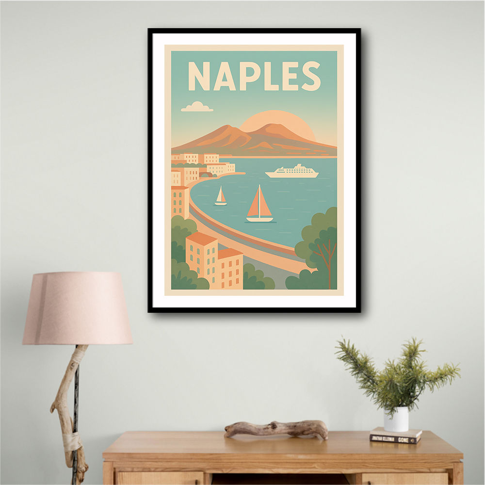 Naples Poster Wall Art