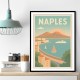 Naples Poster Wall Art