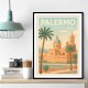 Palermo Travel Poster 1 Wall Art