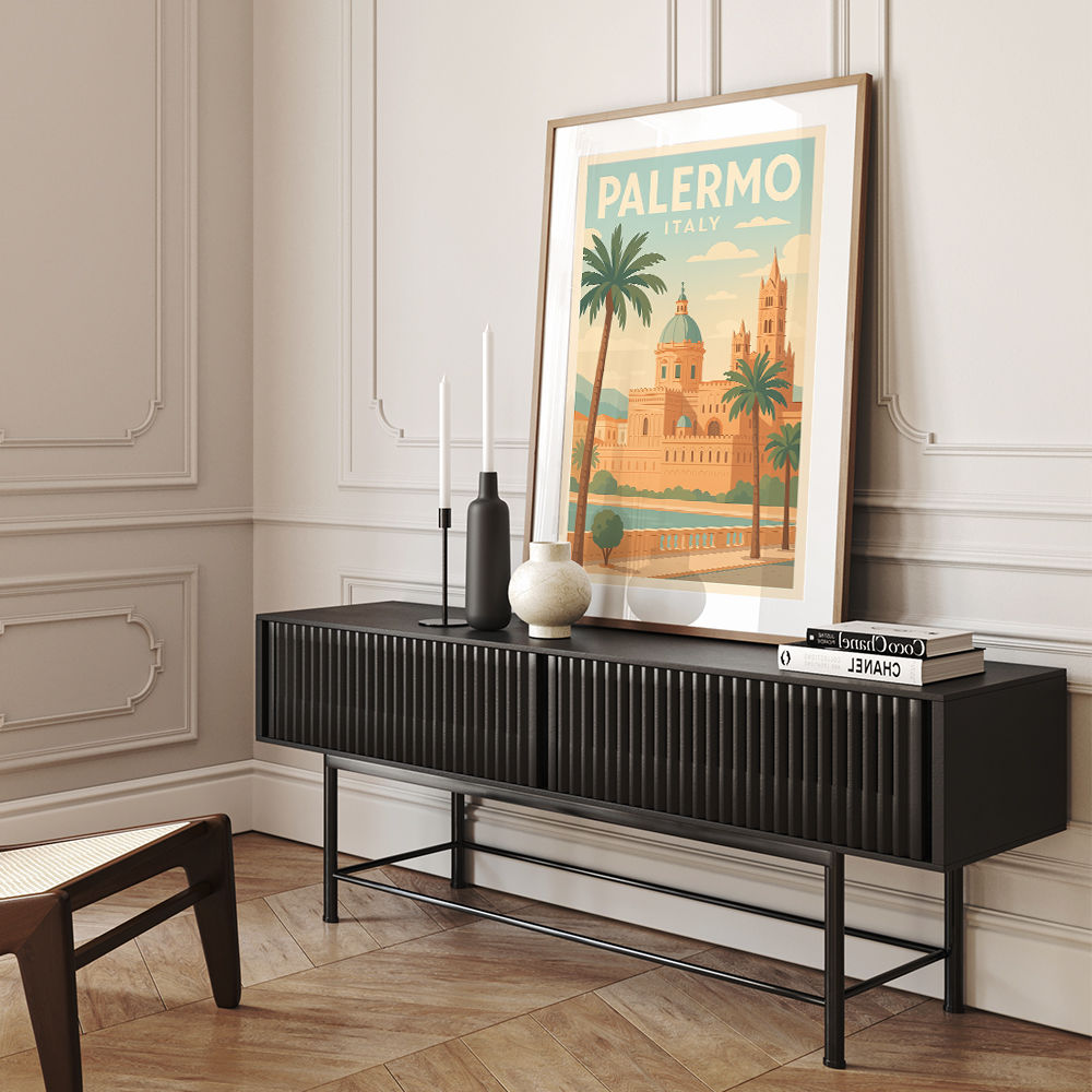 Palermo Travel Poster 1 Wall Art